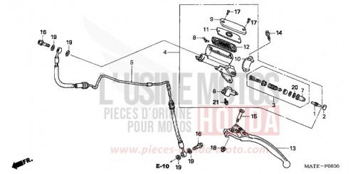CLUTCH MASTER CYLINDER CBR1100XX5 de 2005